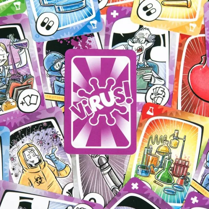 Juego de cartas de estrategia Virus! 2 Evolution - Tranjis Games