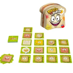 Juego de cartas de rapidez visual Mixto con huevo - Falomir
