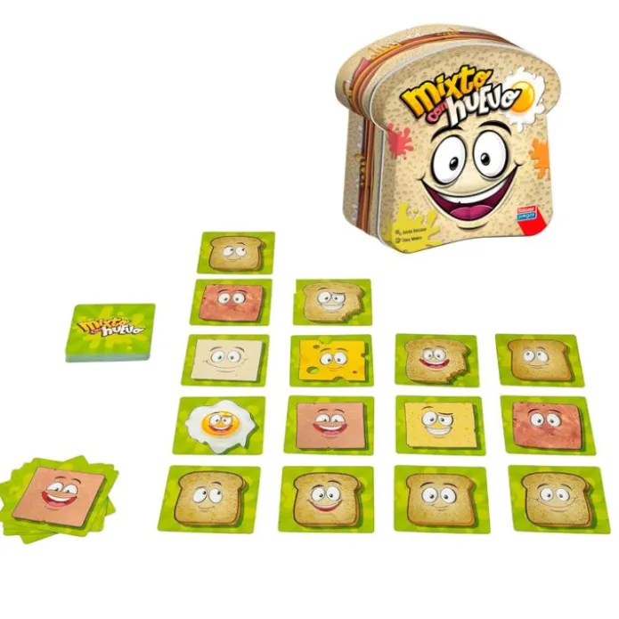 Juego de cartas de rapidez visual Mixto con huevo - Falomir