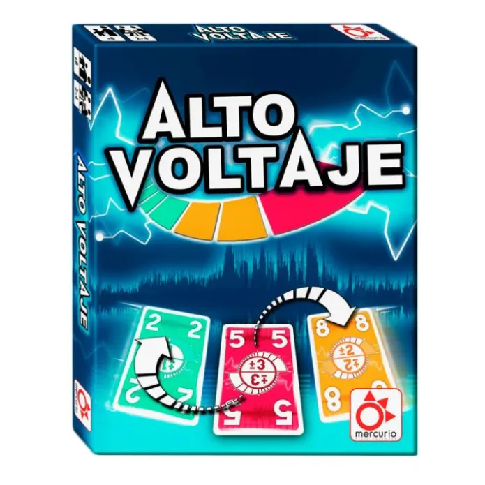 Juego de cartas de rapidez y cálculo mental Alto Voltaje - Mercurio