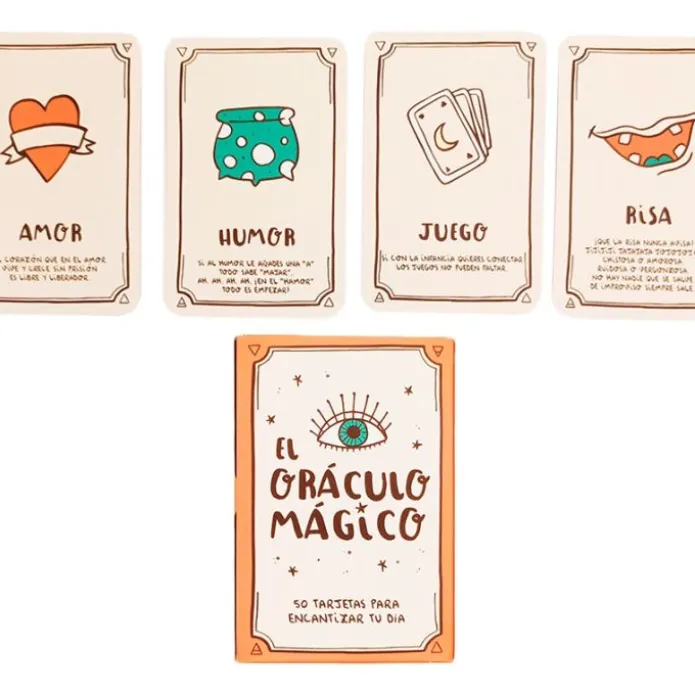 Juego de cartas El oráculo mágico (50) - La Tribu Encaja