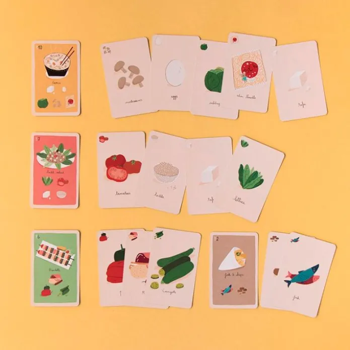 Juego de cartas observación y estrategia À la Cuisine - Londji
