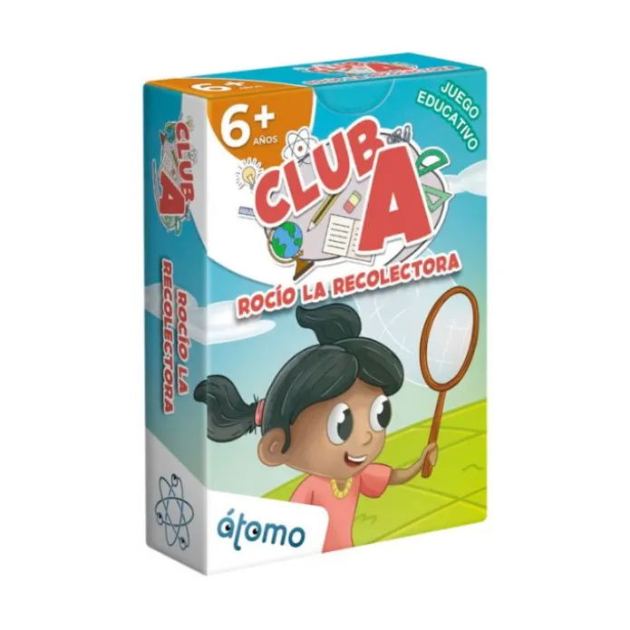 Juego de cartas pensamiento computacional Rocío La Recolectora Club A - Átomo Games