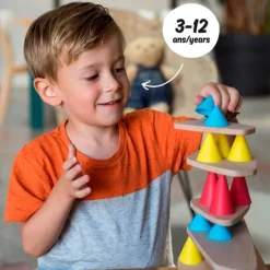 Juego de construcción tablas y conos Piks (44) - Oppi