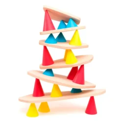 Juego de construcción tablas y conos Piks (24) - Oppi