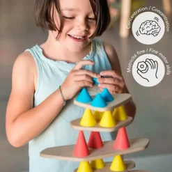 Juego de construcción tablas y conos Piks (24) - Oppi