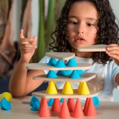 Juego de construcción tablas y conos Piks (24) - Oppi