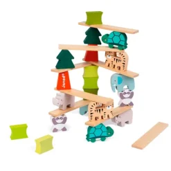 Juego de construcción y equilibrio Animales equilibristas - Janod