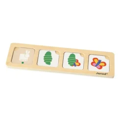 Juego de cronología: tarjetas de secuencias de madera - Janod