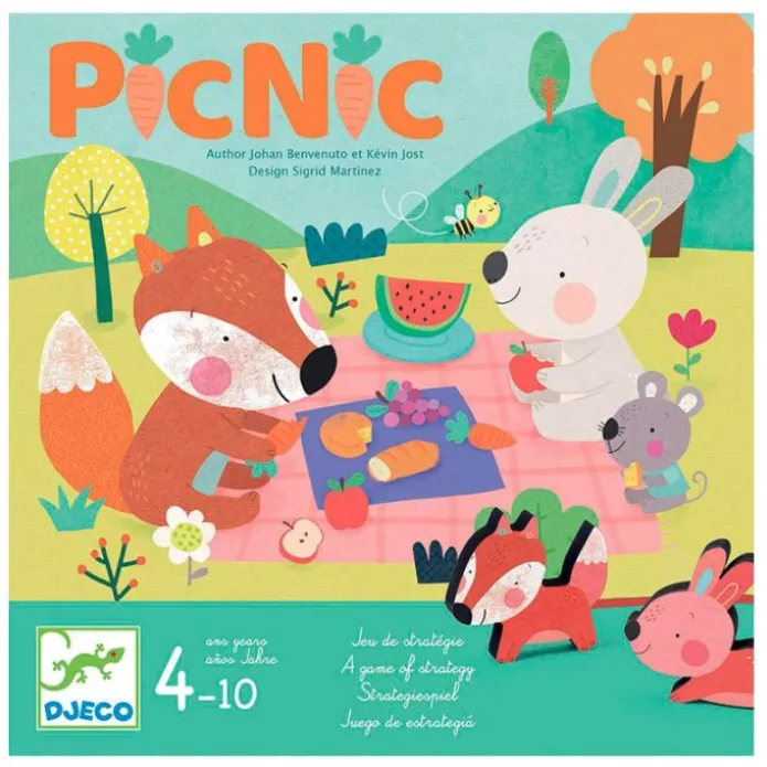 Juego de destreza manual y estrategia Picnic - Djeco