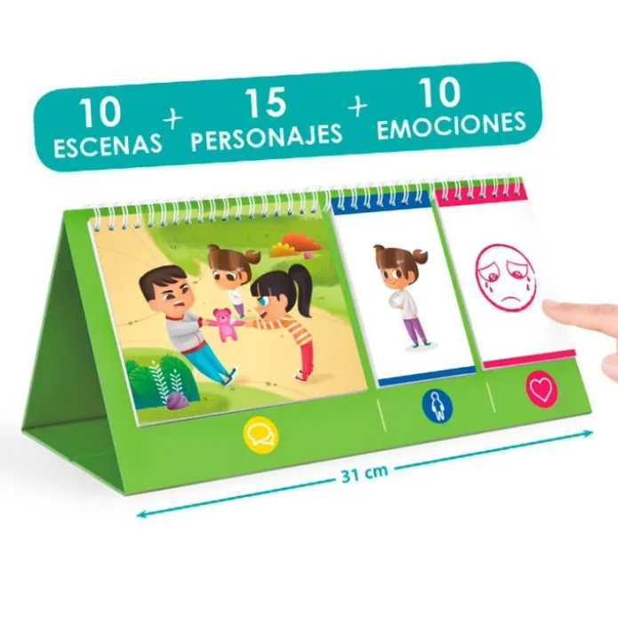 Juego de emociones y empatía: Ponte en mi lugar - Akros