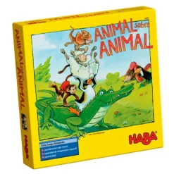 Juego de equilibrio de madera animal sobre animal - HABA