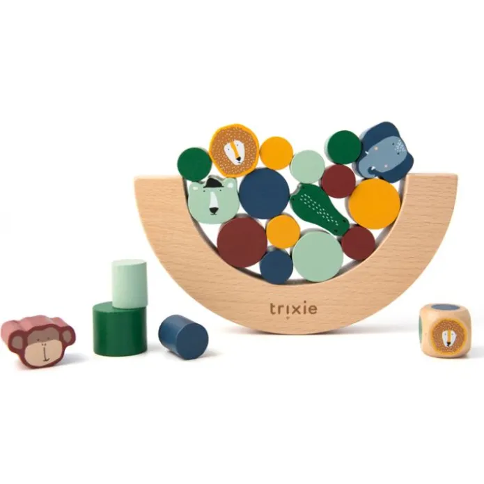Juego de equilibrio de madera Balancín de animales - Trixie