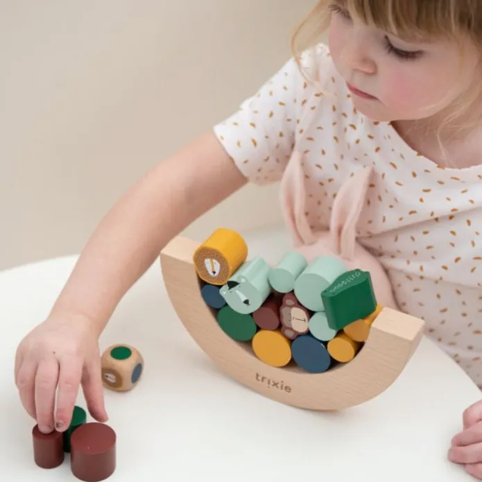 Juego de equilibrio de madera Balancín de animales - Trixie
