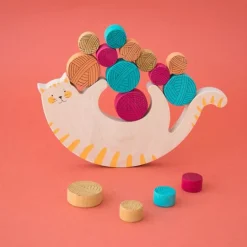 Juego de equilibrio de madera Meow! - Londji