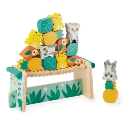 Juego de equilibrio de madera Puente tropical - Janod