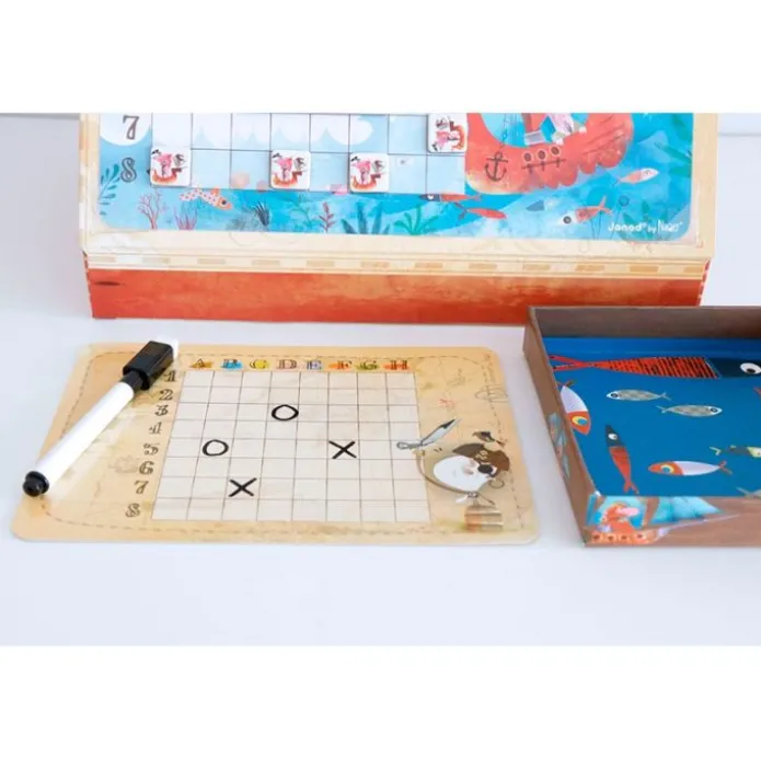 Juego de estrategia batalla naval piratas - Janod