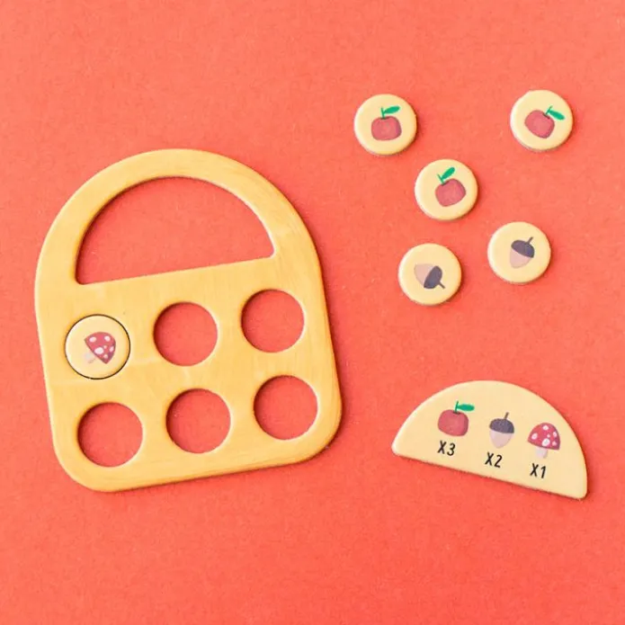 Juego de estrategia de bolsillo Strawberries - Londji