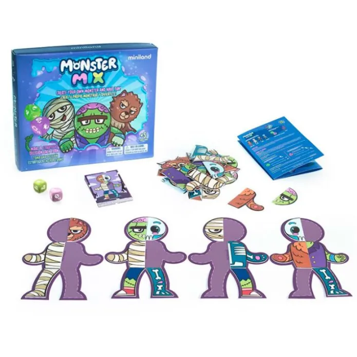 Juego de estrategia Monster Mix - Miniland