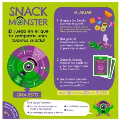 Juego de estrategia Snack Monster - Asmodee