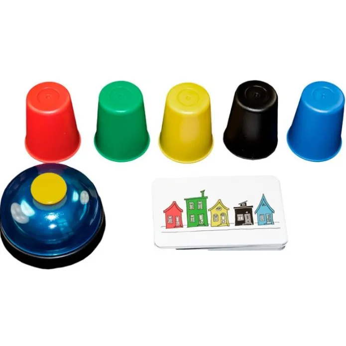 Juego de habilidad y reflejos Speed Cups cubos de colores - Mercurio