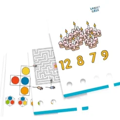 Juego de lógica con 77 acertijos Logic Case +6 - HABA