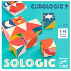 Juego de lógica de madera Cubologic - Djeco