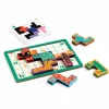 Juego de lógica de madera Pentanimo - Djeco