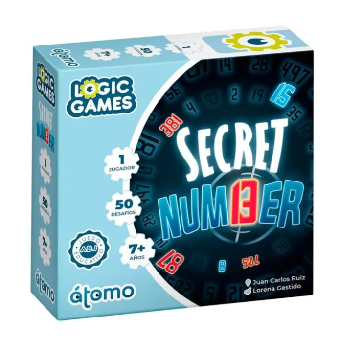 Juego de lógica matemática Secret Number - Átomo Games
