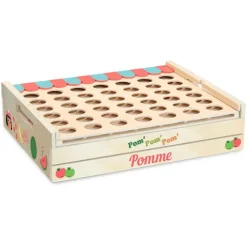 Juego de madera 4 en raya Manzanas - Vilac