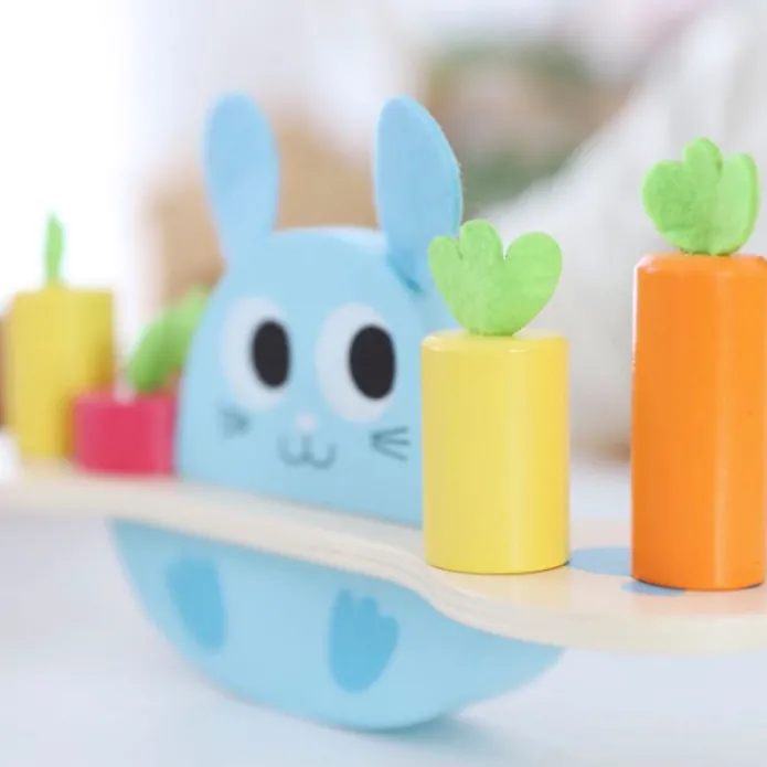 Juego de madera habilidad y equilibrio Bunny's Garden - Goula