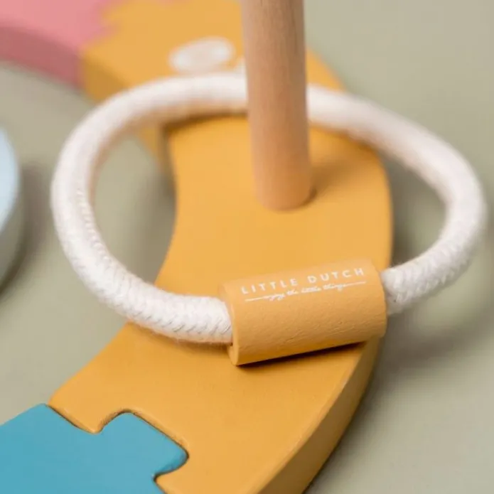 Juego de madera lanzamiento de aros - Little Dutch