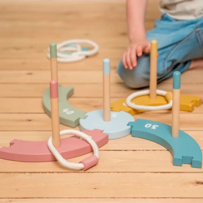Juego de madera lanzamiento de aros - Little Dutch