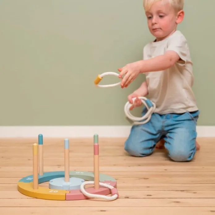 Juego de madera lanzamiento de aros - Little Dutch