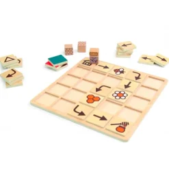 Juego de madera para codificación y orientación espacial - Andreu Toys