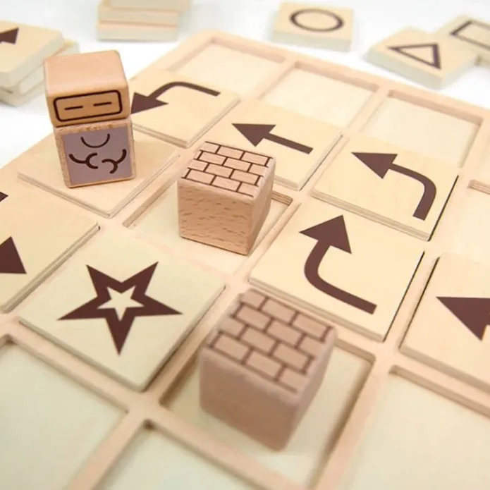 Juego de madera para codificación y orientación espacial - Andreu Toys
