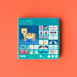Juego de memoria animales salvajes Wild animals - Londji