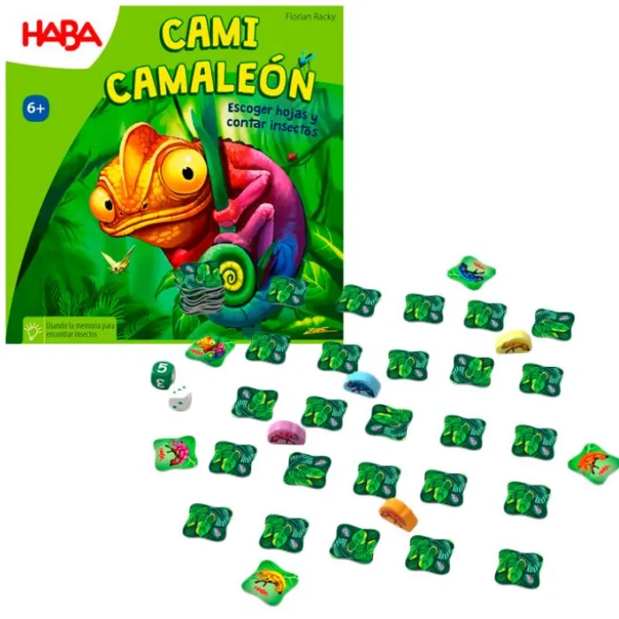 Juego de memoria Cami Camaleón - HABA