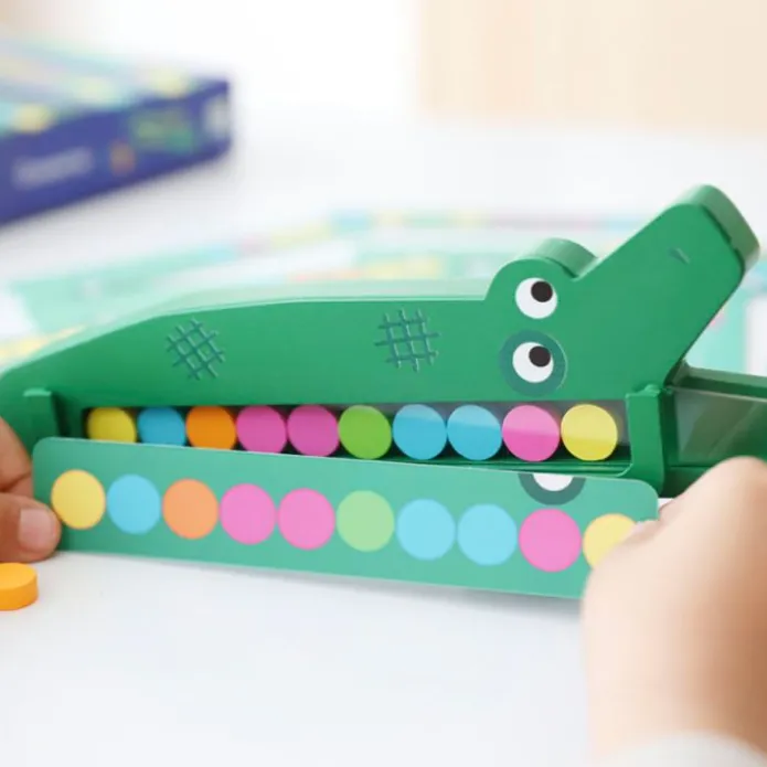 Juego de memoria cocodrilo de madera Crococroc - Djeco