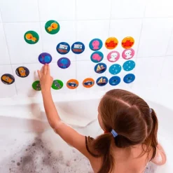 Juego de memoria para baño parejas de Animales 24 piezas - Janod
