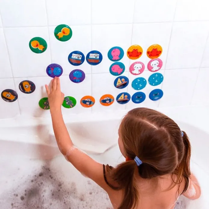 Juego de memoria para baño parejas de Animales 24 piezas - Janod