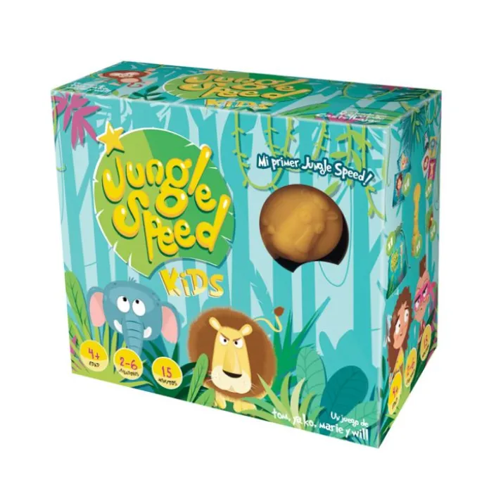 Juego de memoria, rapidez y reflejos Mi primer Jungle Speed - Asmodee