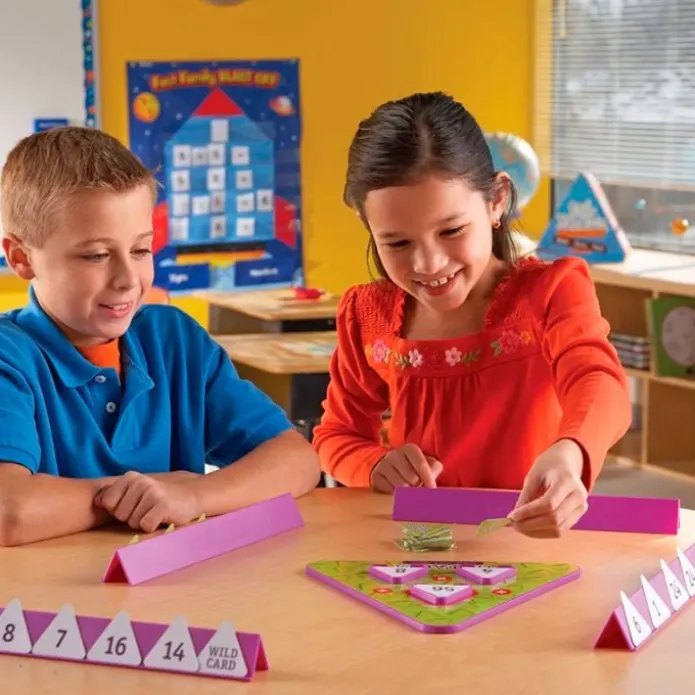 Juego de multiplicaciones y divisiones Tri-Facta - Learning Resources