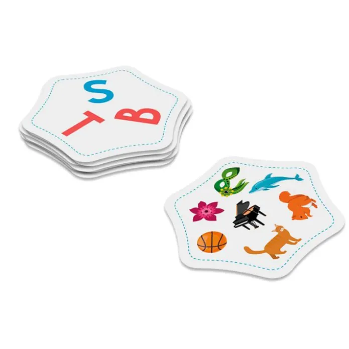 Juego de observación y rapidez visual Enlaza letras - Flexiq