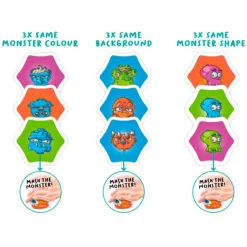 Juego de observación y rapidez visual Monster Mash - Flexiq