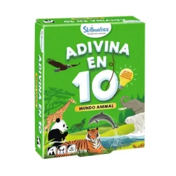 Juego de preguntas ¡Adivina en 10! Mundo animal - Skillmatics