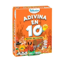 Juego de preguntas ¡Adivina en 10! Países del mundo - Skillmatics