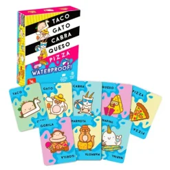 Juego de rapidez visual Taco Gato Cabra Queso Pizza Waterproof - Lúdilo