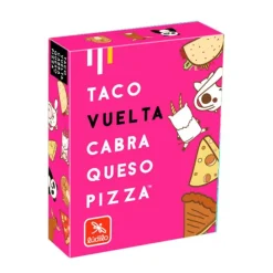 Juego de rapidez visual Taco Vuelta Cabra Queso Pizza - Lúdilo
