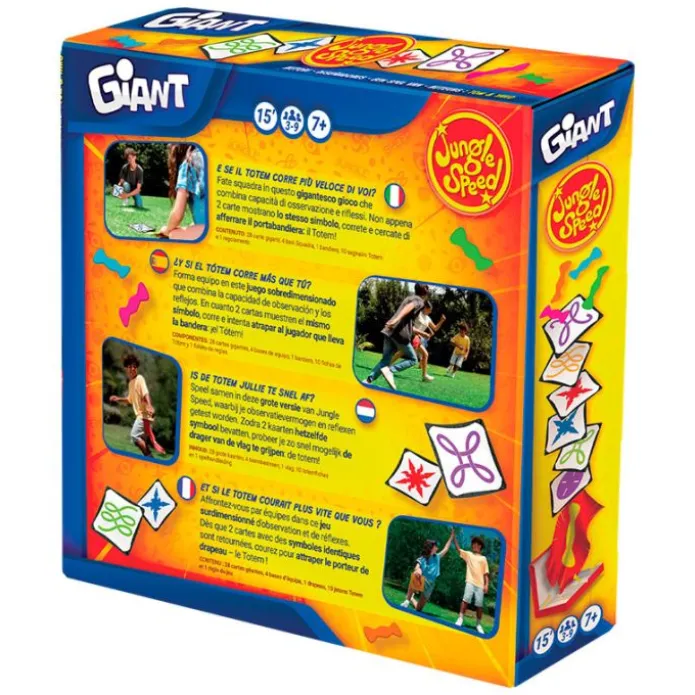 Juego de rapidez y reflejos Jungle Speed Giant - Asmodee